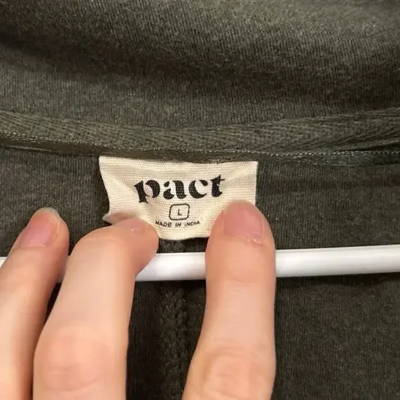 Pact Olive Green Women's Blazer - Picture 7 of 9